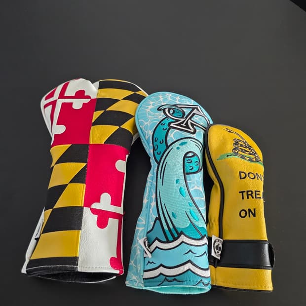 핀즈앤에이스 골프 헤드커버 3종 세트