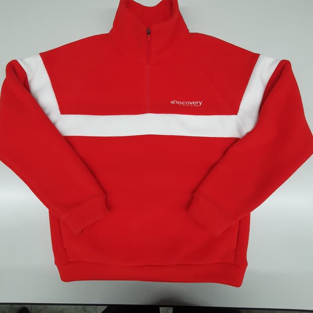 디스커버리 플리스 하프집업