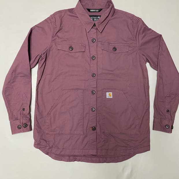 칼하트 릴랙스트 핏 트윌 라인 셔츠자켓 S