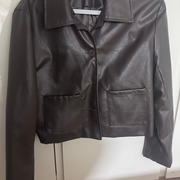 빈티지 브라운 가죽자켓