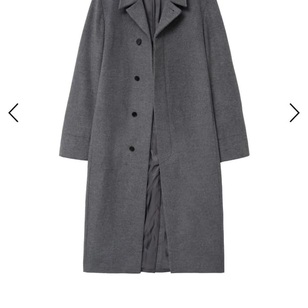 A.ta END COAT GREY L