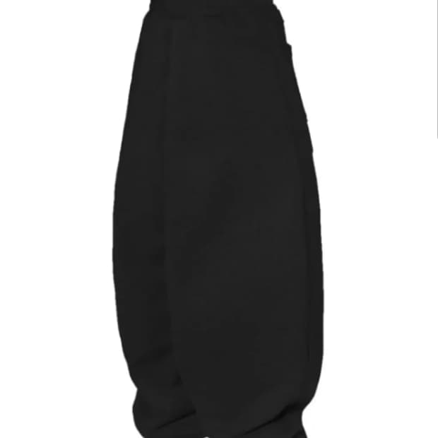 MJD 에브리데이 헤비 스웻 배기 팬츠 블랙