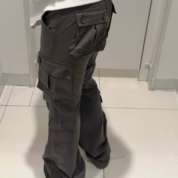odor 오도어)Range cargo pants - Grey