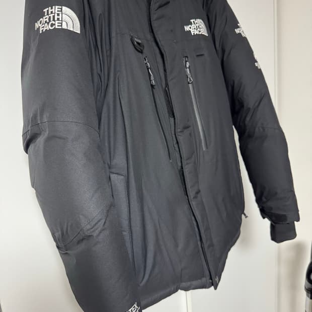 노스페이스 히말라야 패딩 블랙 100