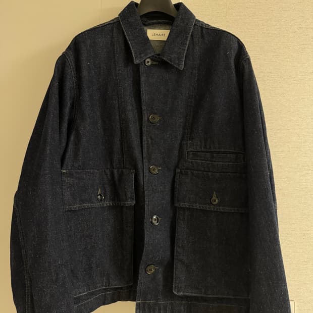 르메르 박시 블루종 L