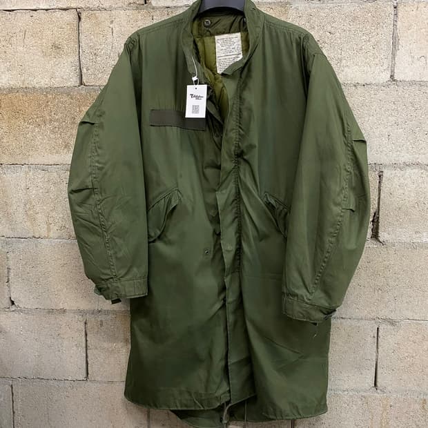 [M] 80s U.S. Army OG M-65 Fishtail Parka