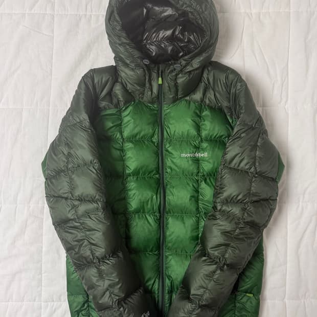 몽벨 슈페리어 다운 파카 그린