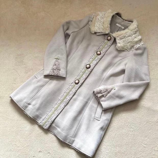 엑시즈팜 히메갸루 솜사탕 코트