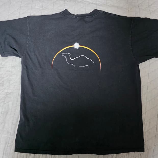 [XL] 90s 카멜 프로모 이클립스 포켓 티셔츠 ver. 크롭