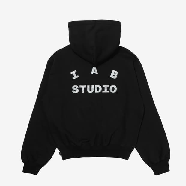 [새상품] 아이앱 카모 로고 후디 블랙 L