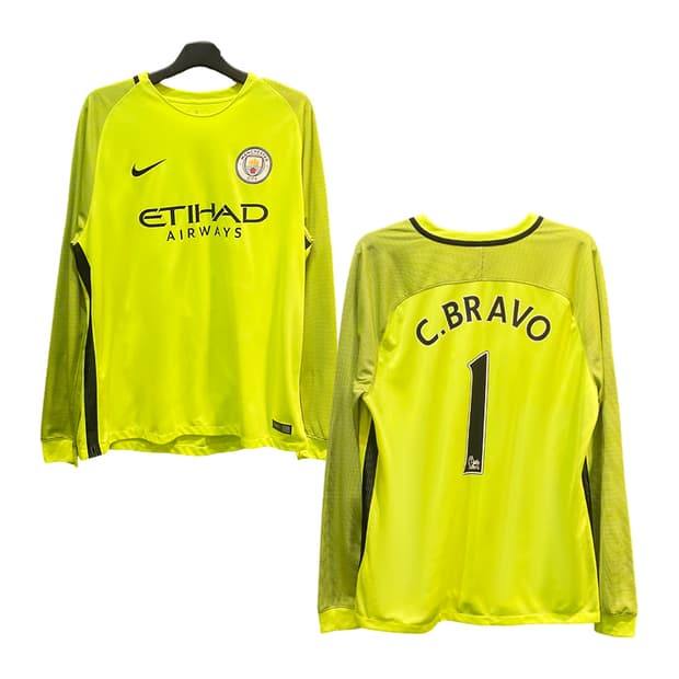 16/17 맨시티 홈 GK 긴팔 브라보 (XL)