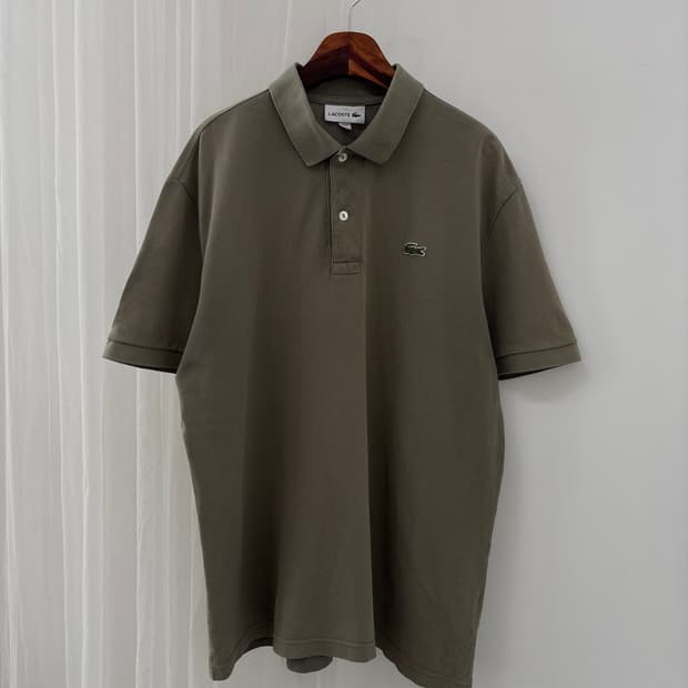 라코스테 Lacoste 피케 반소매 티셔츠 