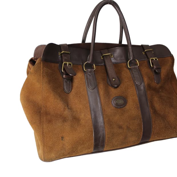 1990s USA CHARLIE’S HEIR 찰리스허 스웨이드 보스턴백