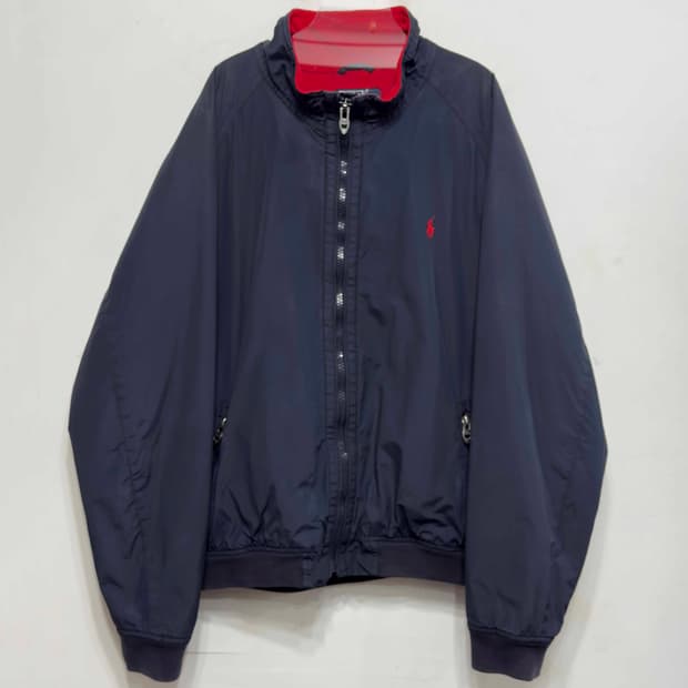 90s 폴로 랄프로렌 플리스 안감 쉘드 자켓