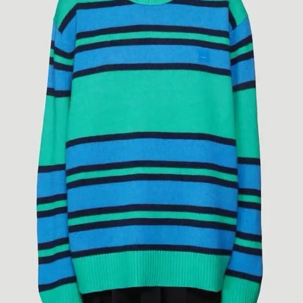 아크네스튜디오 니마 스트라이프니트