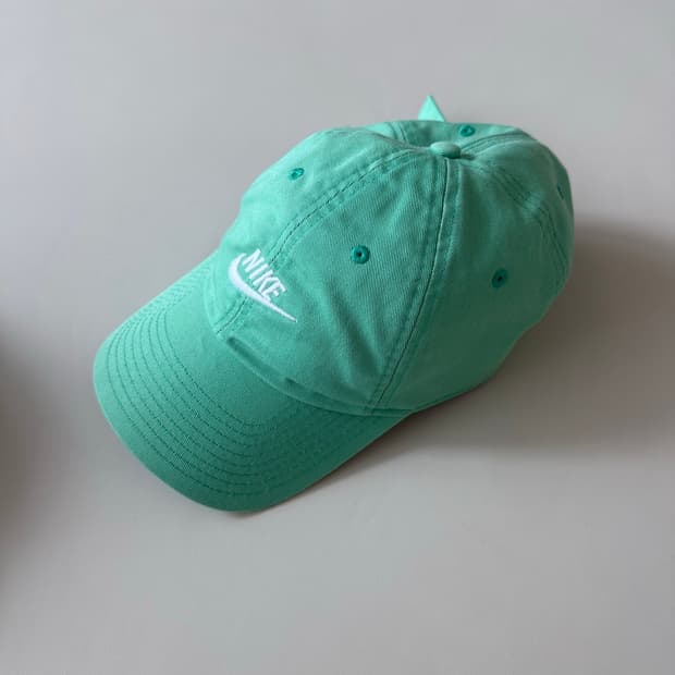 나이키 민트색 모자