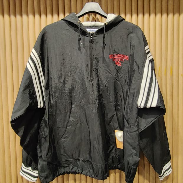 무배) 챔피온 빈티지 스포츠 반집업 - M