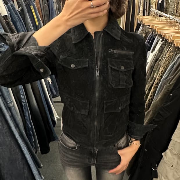 스웨이드 다중포켓