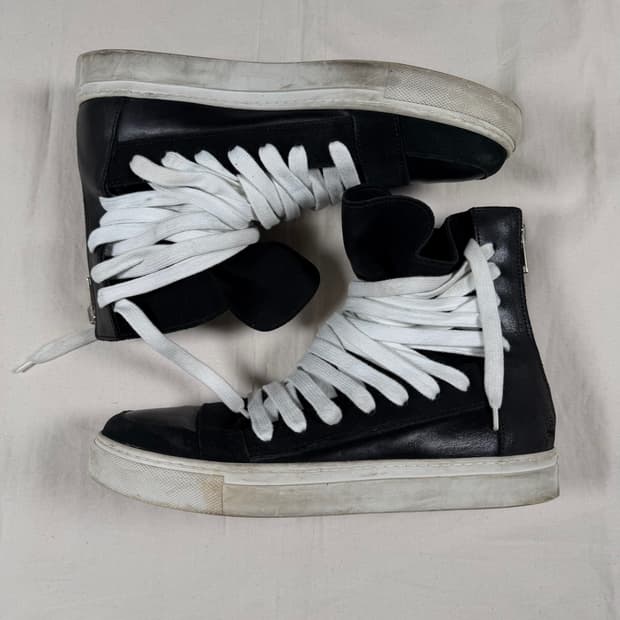 크리스반아쉐 끈칭칭 하이탑 신발 260