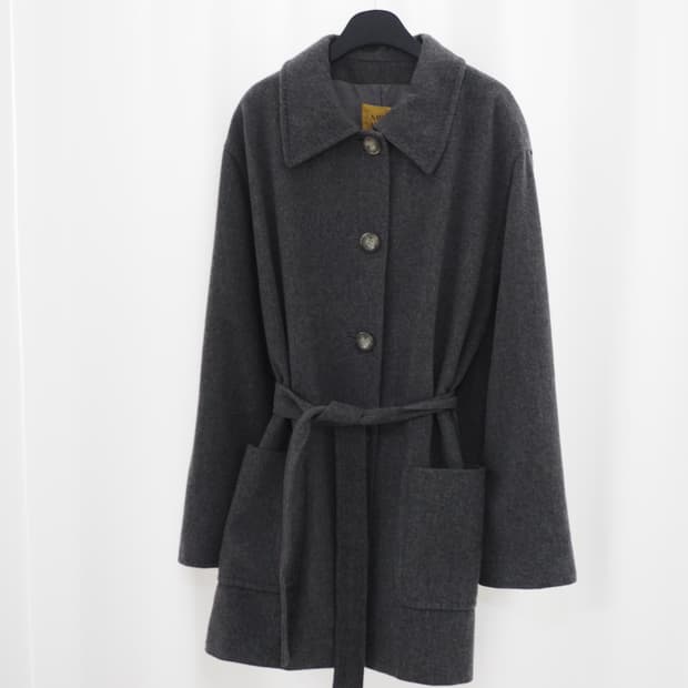 MIMO MODA cashmere blend coat 
