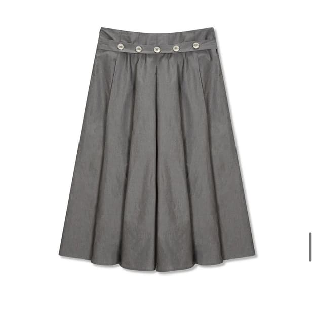 리볼드 Slant Button SK Charcoal