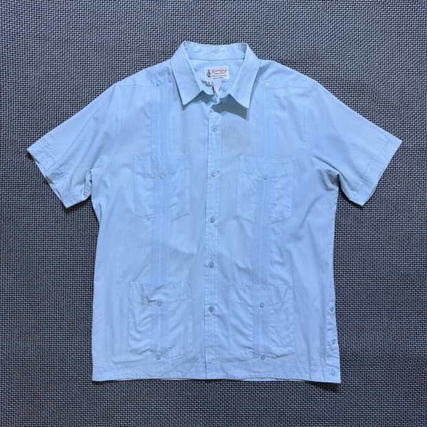 빈티지 반팔 쿠바 셔츠(kold_8460)