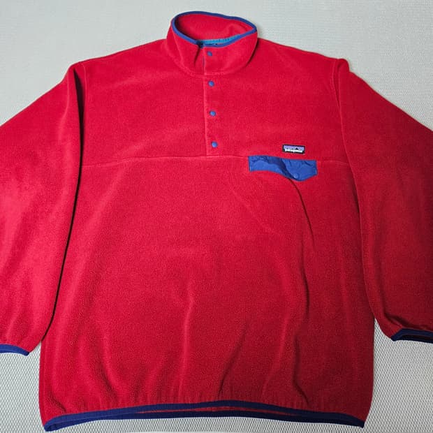 파타고니아 신칠라 빈티지신칠라 레드 XL 헤비웨이트