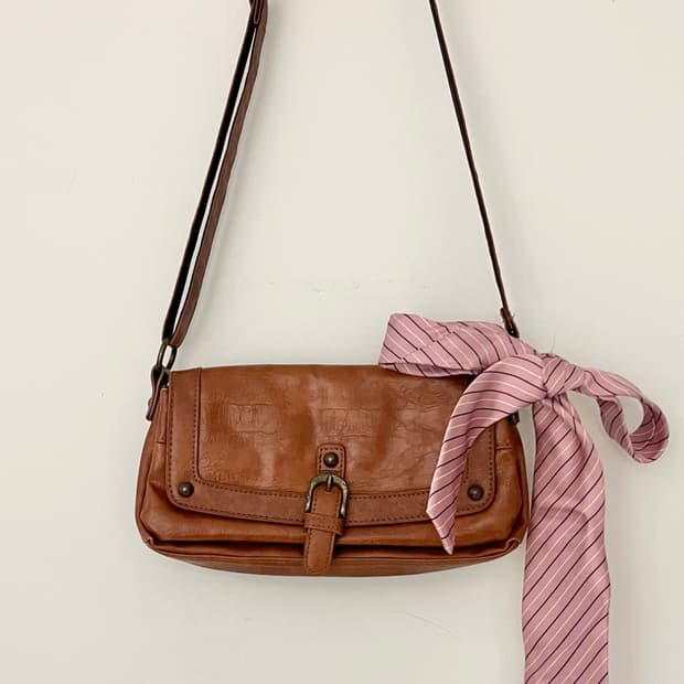 가죽 크로스백 🍪