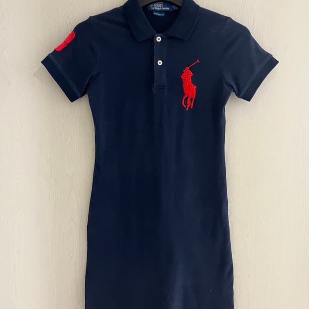 폴로 빅포니 피케 원피스 