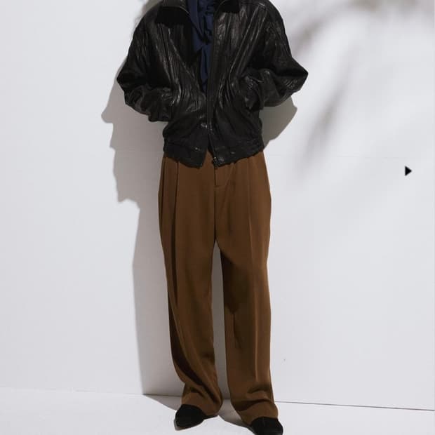 렉토 하이넥 클링크 레더 블랙 m