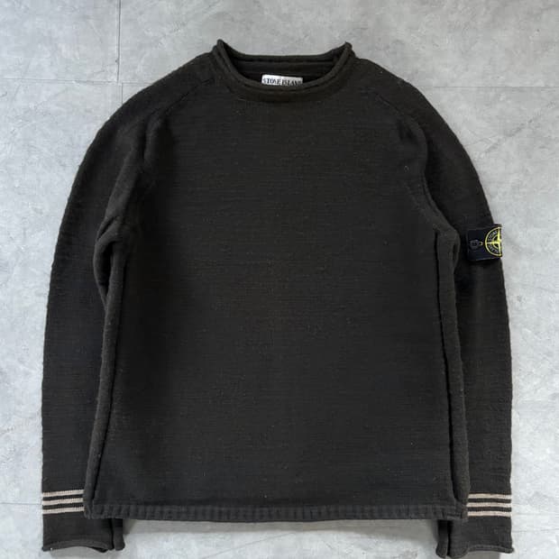 Stone-Island 스톤아일랜드 90‘s 와펜 울 니트