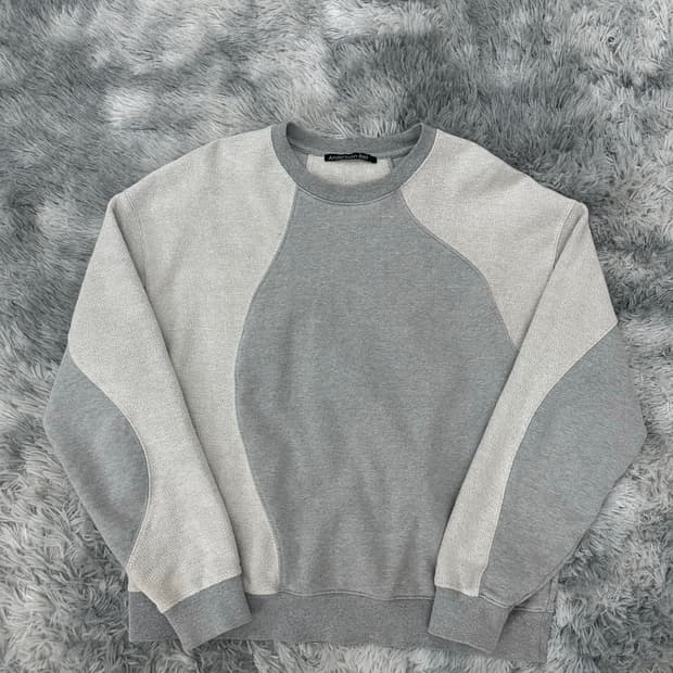 [L]앤더슨벨 인사이드아웃 커브드 맨투맨