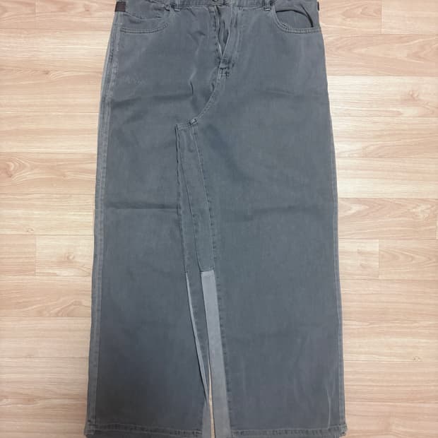 [4] 폴리테루 리빌드 고시마 데님 002 블루 그레이