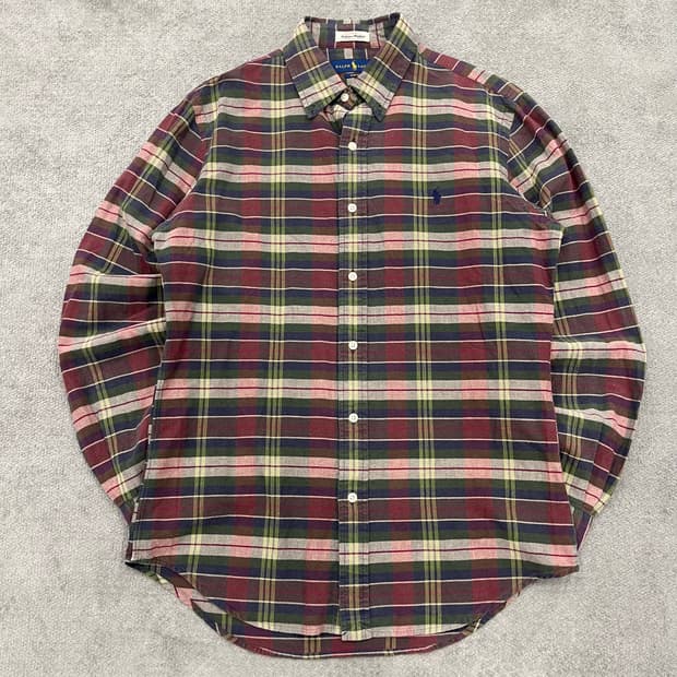 M 폴로 랄프로렌 체크 셔츠
