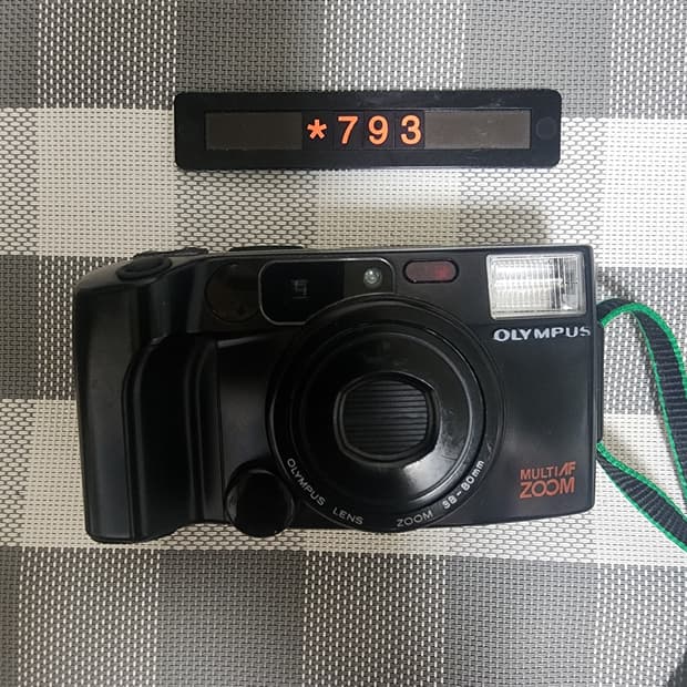 올림푸스 IZM 200 데이터백 필름카메라
