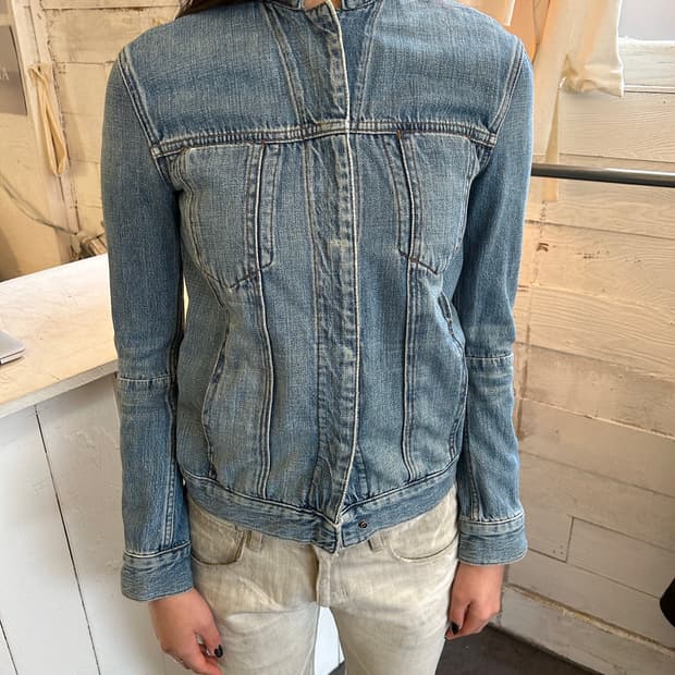Helmut lang 데님 자켓