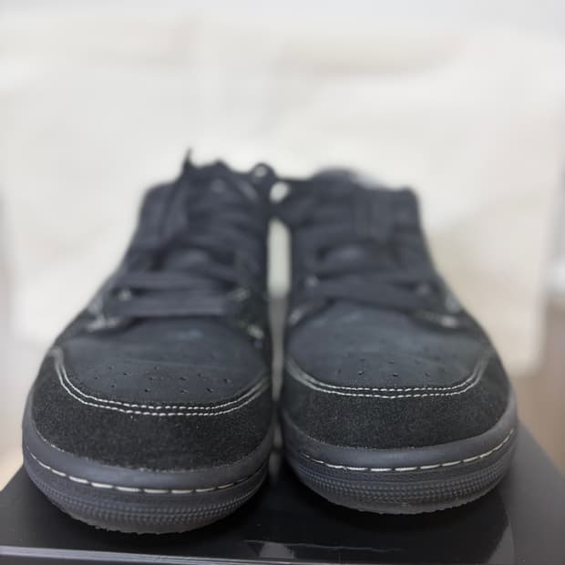나이키 조던1로우 트래비스 스캇 블랙팬텀