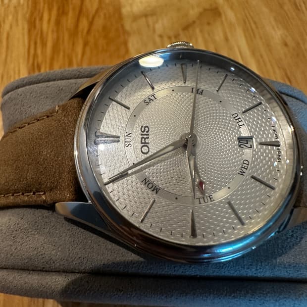 오리스 아뜰리에 데이데이트 미사용새상품