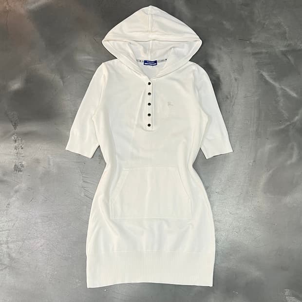  버버리 블루라벨 후드 하프 원피스 y16021