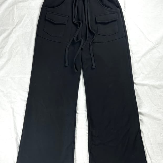 Sunday Off Club  와이드 새깅 스웻 팬츠