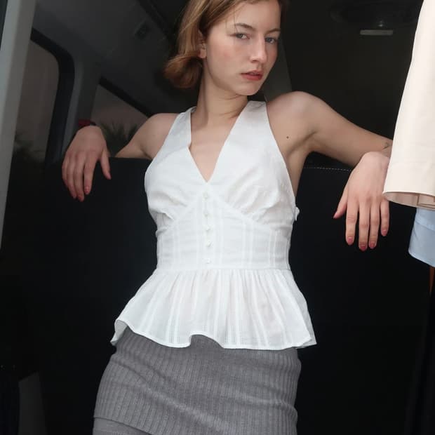 시눈 rose sleeveless