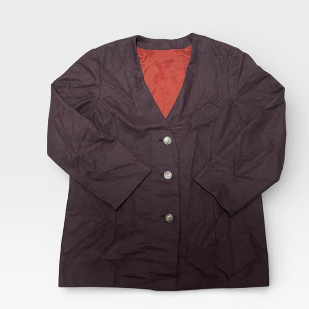 JP vtg - 디테일 버튼 블레이져 (M추천)