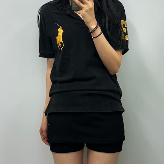 폴로 랄프로렌 빅포니 블렉 pk 반팔 카라티
