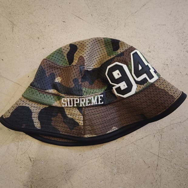 슈프림 14ss 카모 버킷