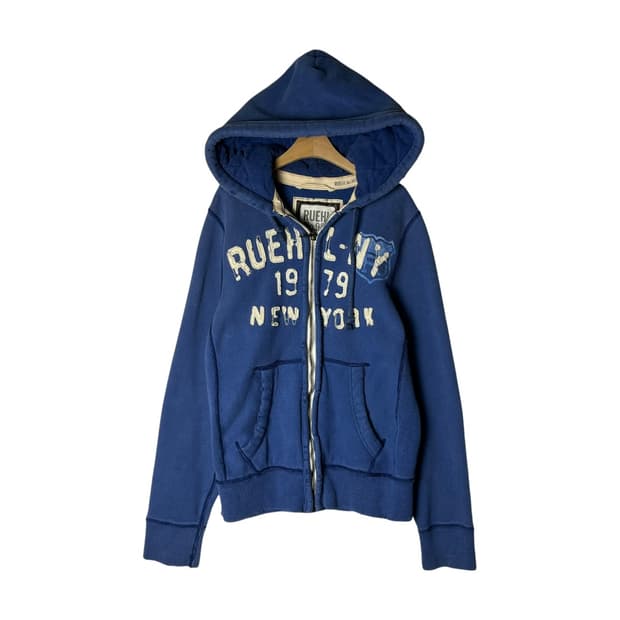 [Ruehl No. 925] 루엘 스펠로고 그런지 후드집업