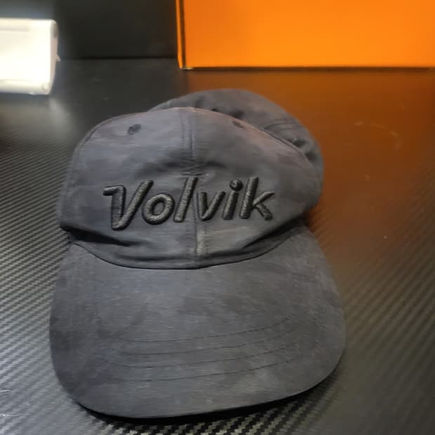 볼빅 블랙 볼캡 모자
