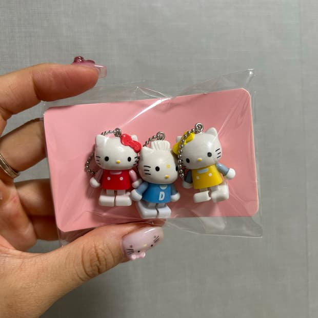 고전키티 레고키티 3개 세트 