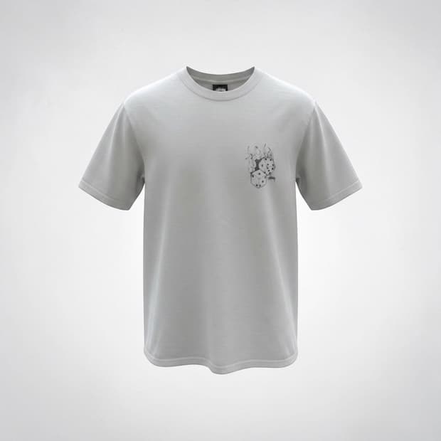 M/ 스투시 파이어 다이스 반팔