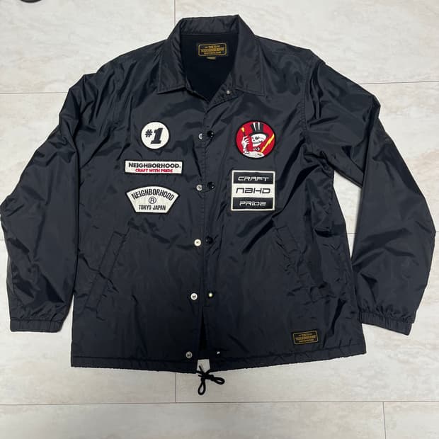 네이버후드 수베니어 코치자켓 M사이즈