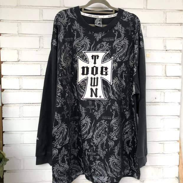 도그타운 블랙 드래곤 메쉬 롱슬리브 긴팔